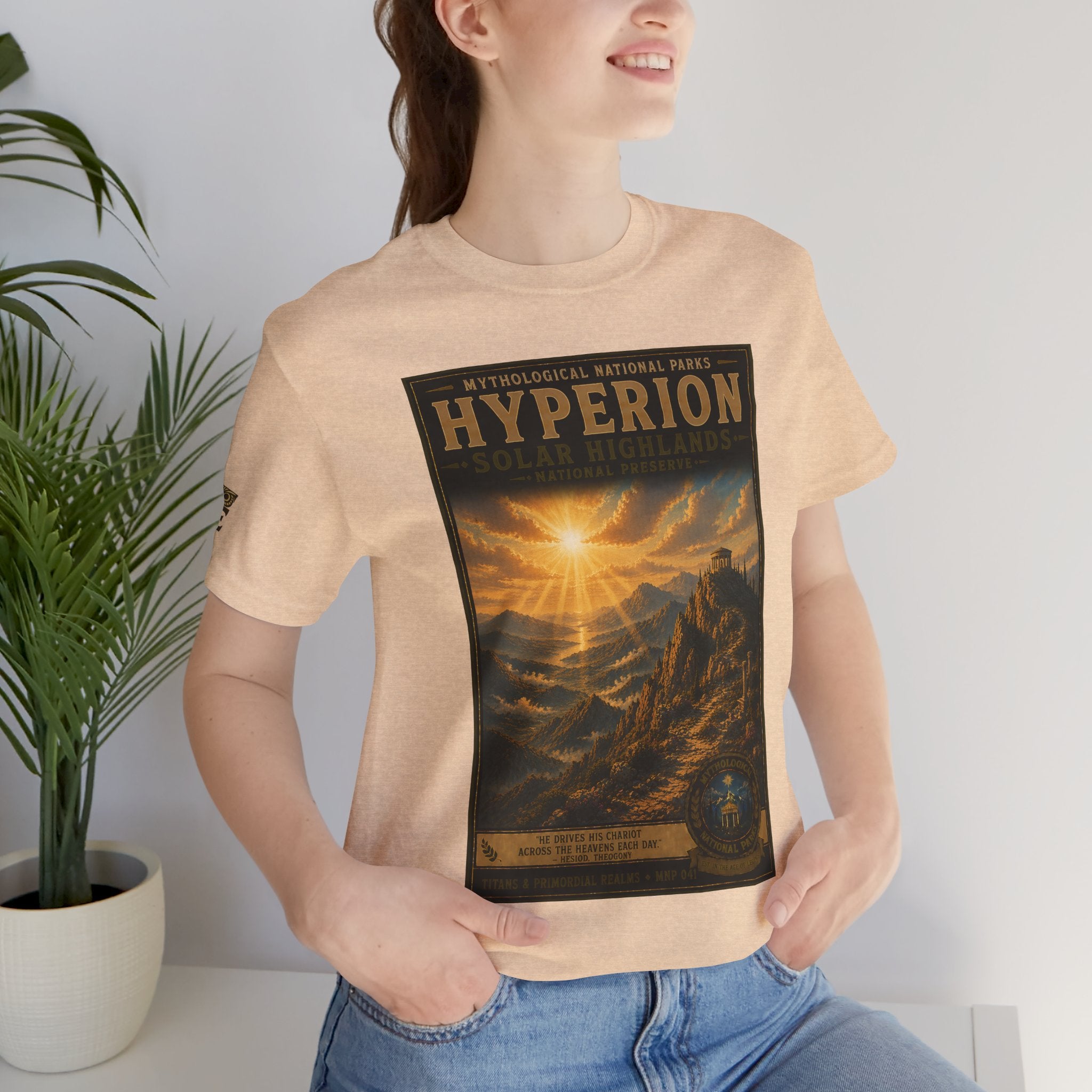 Mythological National Parks COLLECTION V- #041-050 TITANS & PRIMORDIAL REALMS | Vintage nature poster Tee | Mythological National Parks graphic shirt