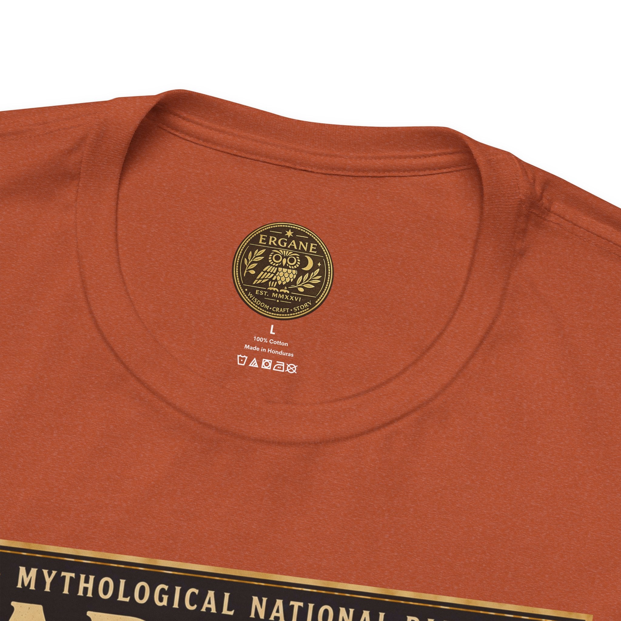 Mythological National Parks Collection I- #007-007 -The Olympians | Vintage nature poster Tee | Mythological National Parks graphic shirt
