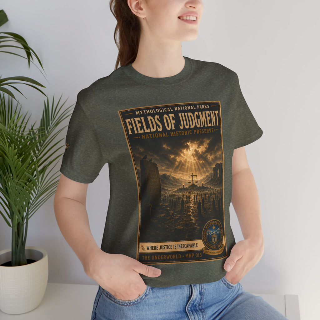 Mythological National Parks Collection II- #015-016 -The Underworld | Vintage nature poster Tee | Mythological National Parks graphic shirt