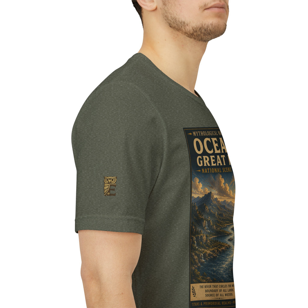 Mythological National Parks COLLECTION V- #042-050 TITANS & PRIMORDIAL REALMS | Vintage nature poster Tee | Mythological National Parks graphic shirt