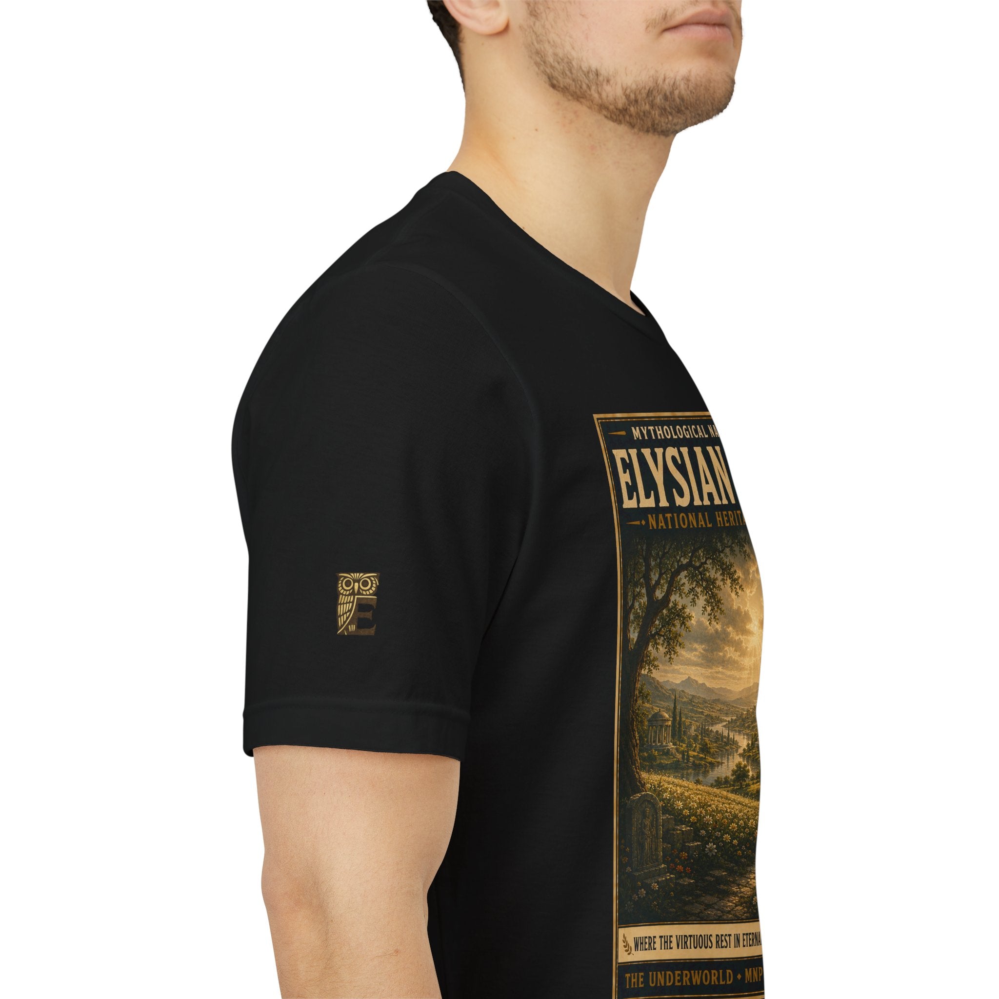 Mythological National Parks Collection II- #012-016 -The Underworld | Vintage nature poster Tee | Mythological National Parks graphic shirt