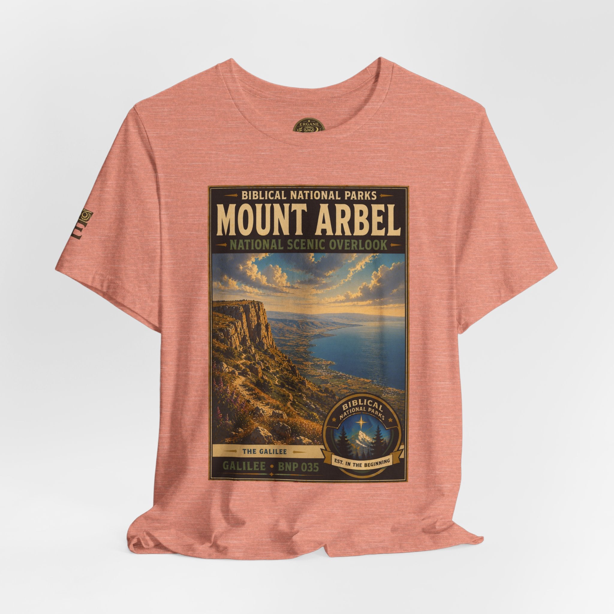 Biblical National Parks Collection VI- Galilee #035/035 The Galilee | Vintage nature poster Tee | Biblical national parks graphic shirt