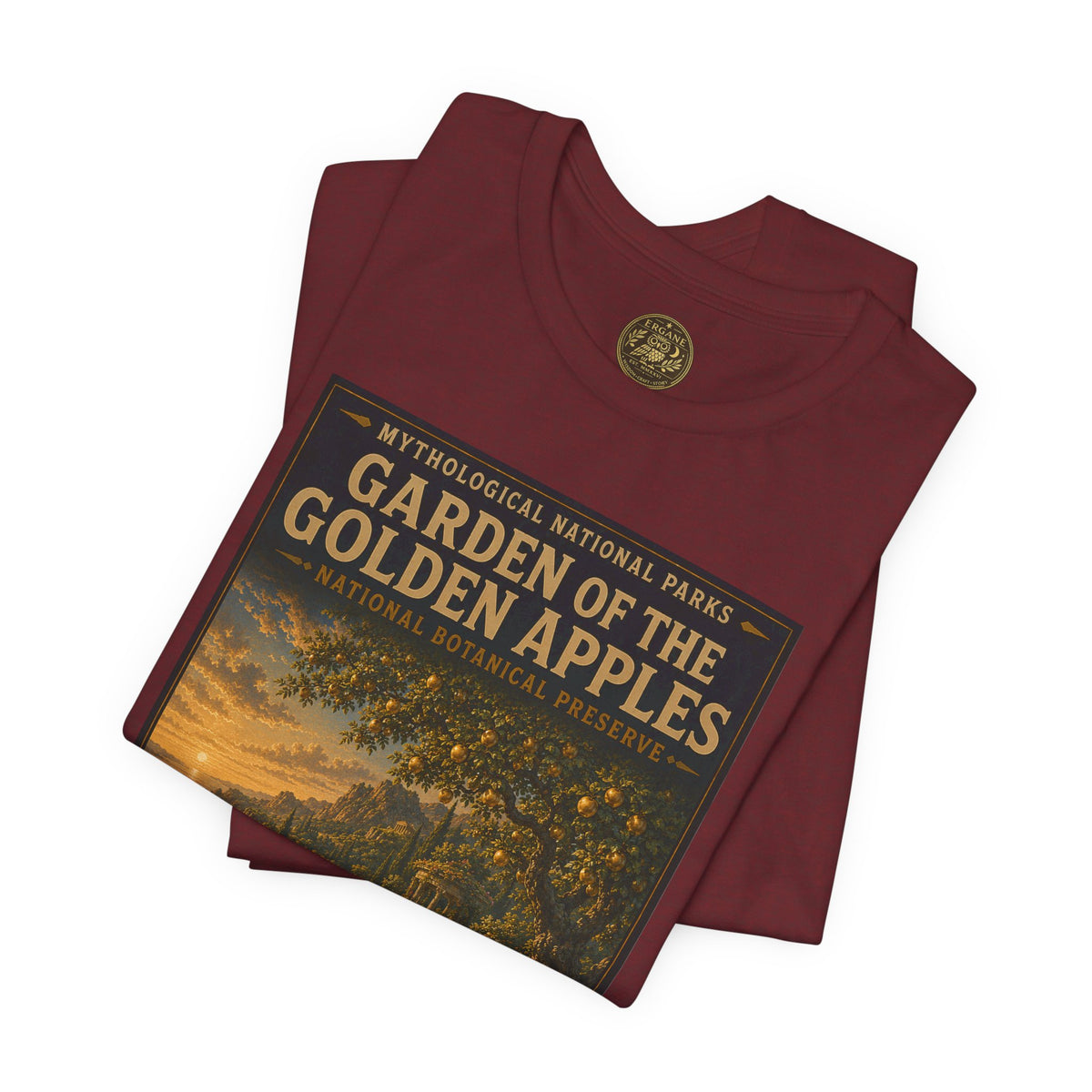 Mythological National Parks COLLECTION V- #048-050 TITANS & PRIMORDIAL REALMS | Vintage nature poster Tee | Mythological National Parks graphic shirt