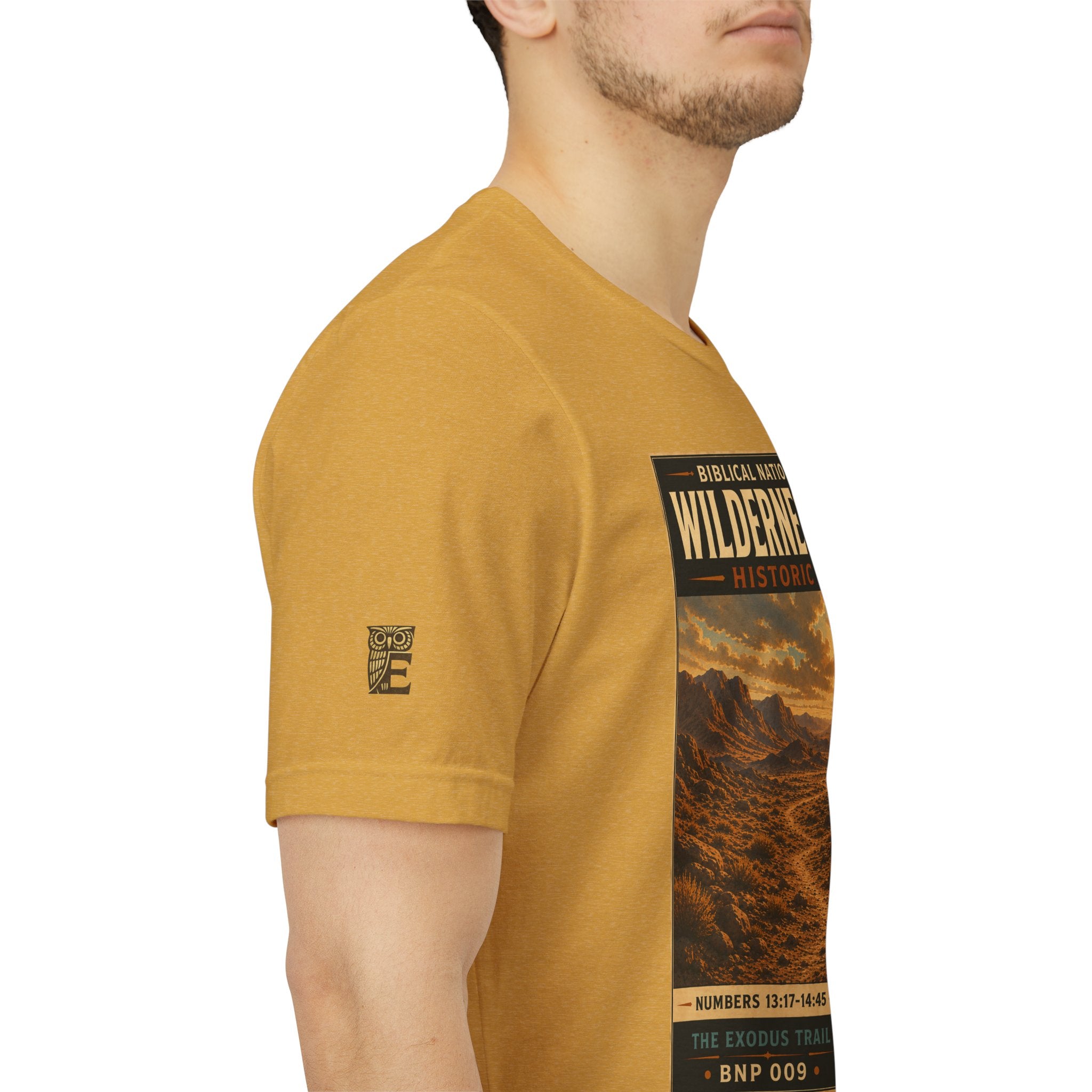 Biblical National Parks Collection II- The Exodus Trail #009/013 Exodus 13: 17 - 14:45 | Vintage nature poster Tee | Biblical national parks graphic shirt
