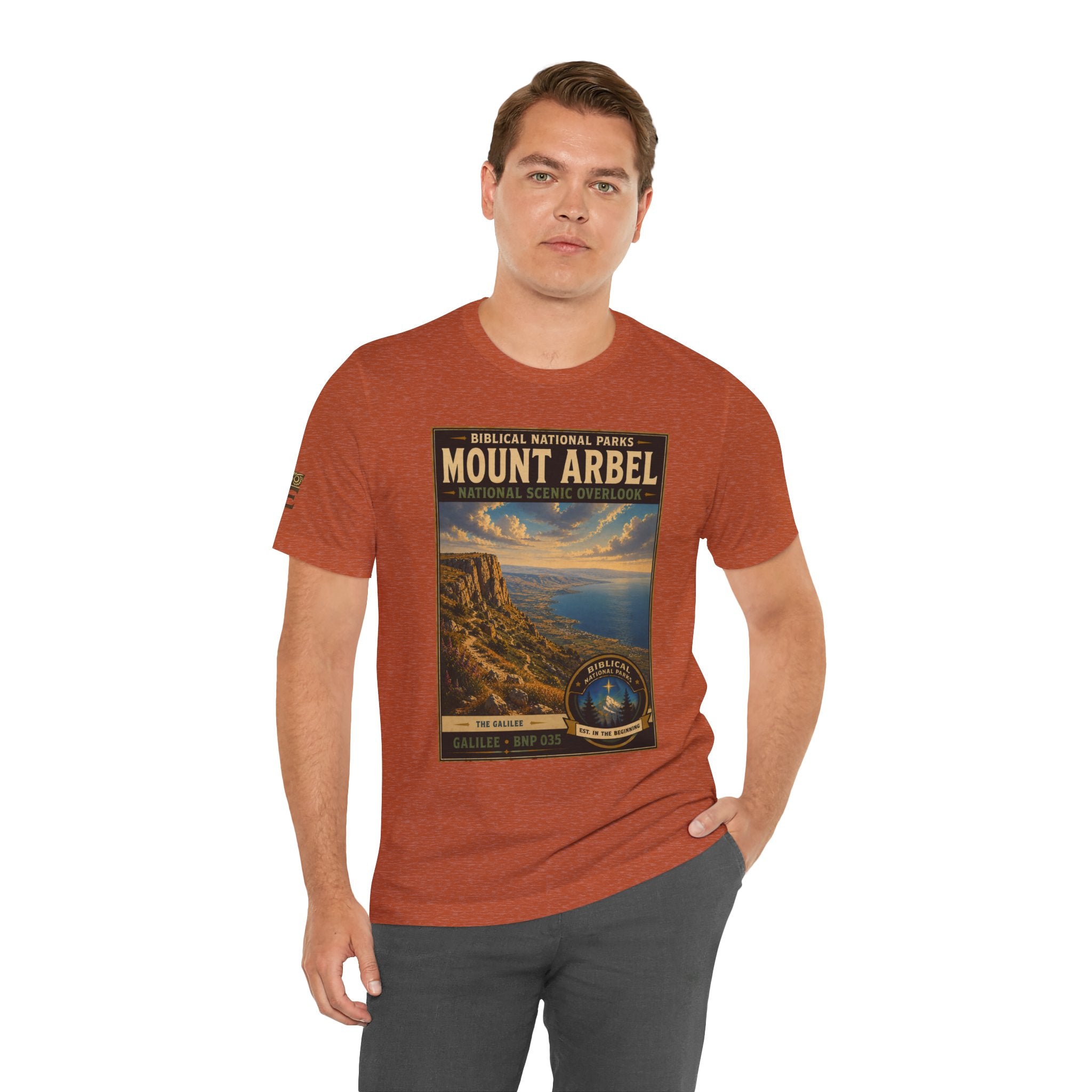 Biblical National Parks Collection VI- Galilee #035/035 The Galilee | Vintage nature poster Tee | Biblical national parks graphic shirt