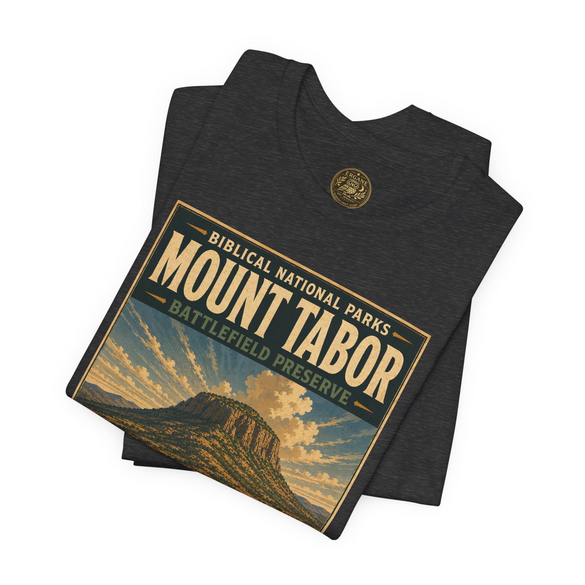 Biblical National Parks Collection IV- Heros & Battlefields #020/023 Judges 4 | Vintage nature poster Tee | Biblical national parks graphic shirt