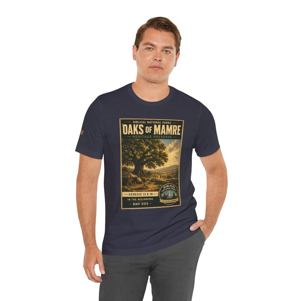 Biblical National Parks Collection I- In The Beginning #005/006 Genesis 13 & 18 | Vintage nature poster Tee | Biblical national parks graphic shirt