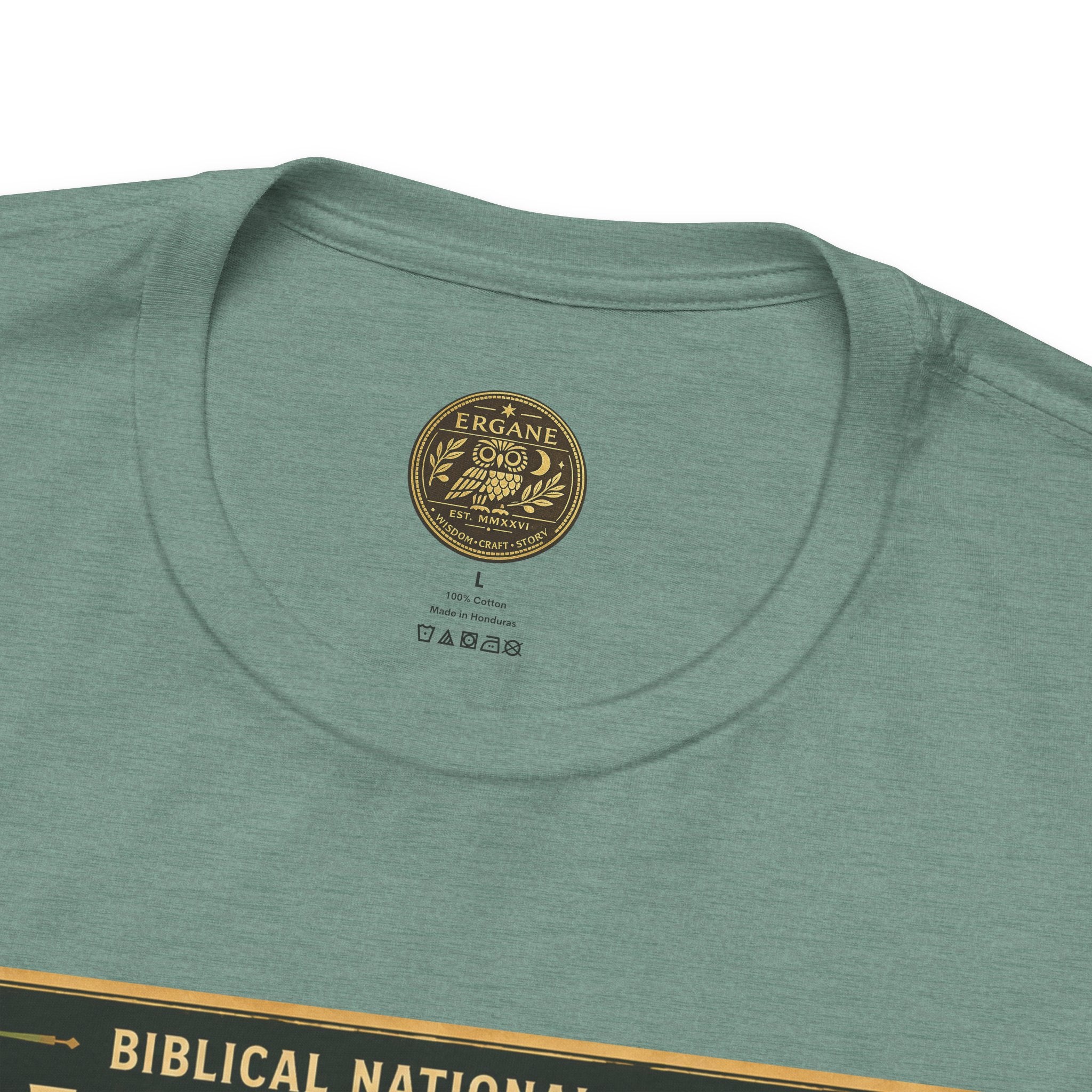 Biblical National Parks Collection I- In The Beginning #005/006 Genesis 13 & 18 | Vintage nature poster Tee | Biblical national parks graphic shirt