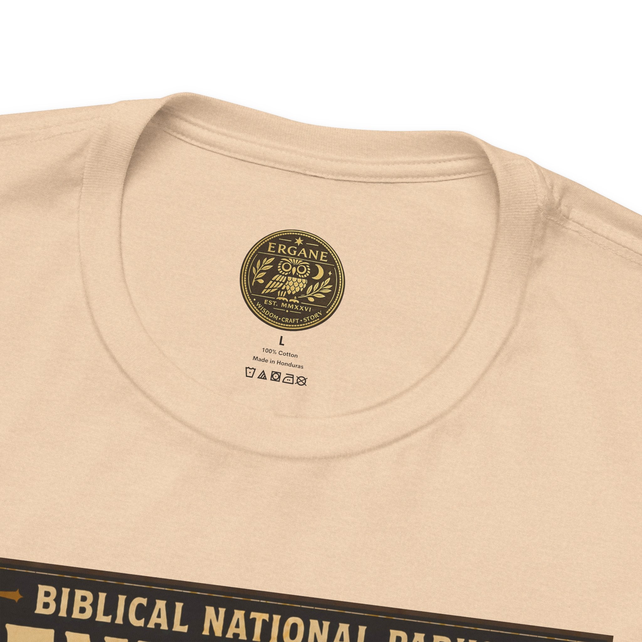 Biblical National Parks Collection VI- Galilee #034/035 Matthew 14 - Mark 6 | Vintage nature poster Tee | Biblical national parks graphic shirt