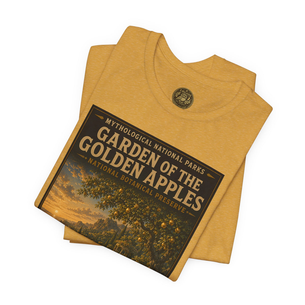 Mythological National Parks COLLECTION V- #048-050 TITANS & PRIMORDIAL REALMS | Vintage nature poster Tee | Mythological National Parks graphic shirt