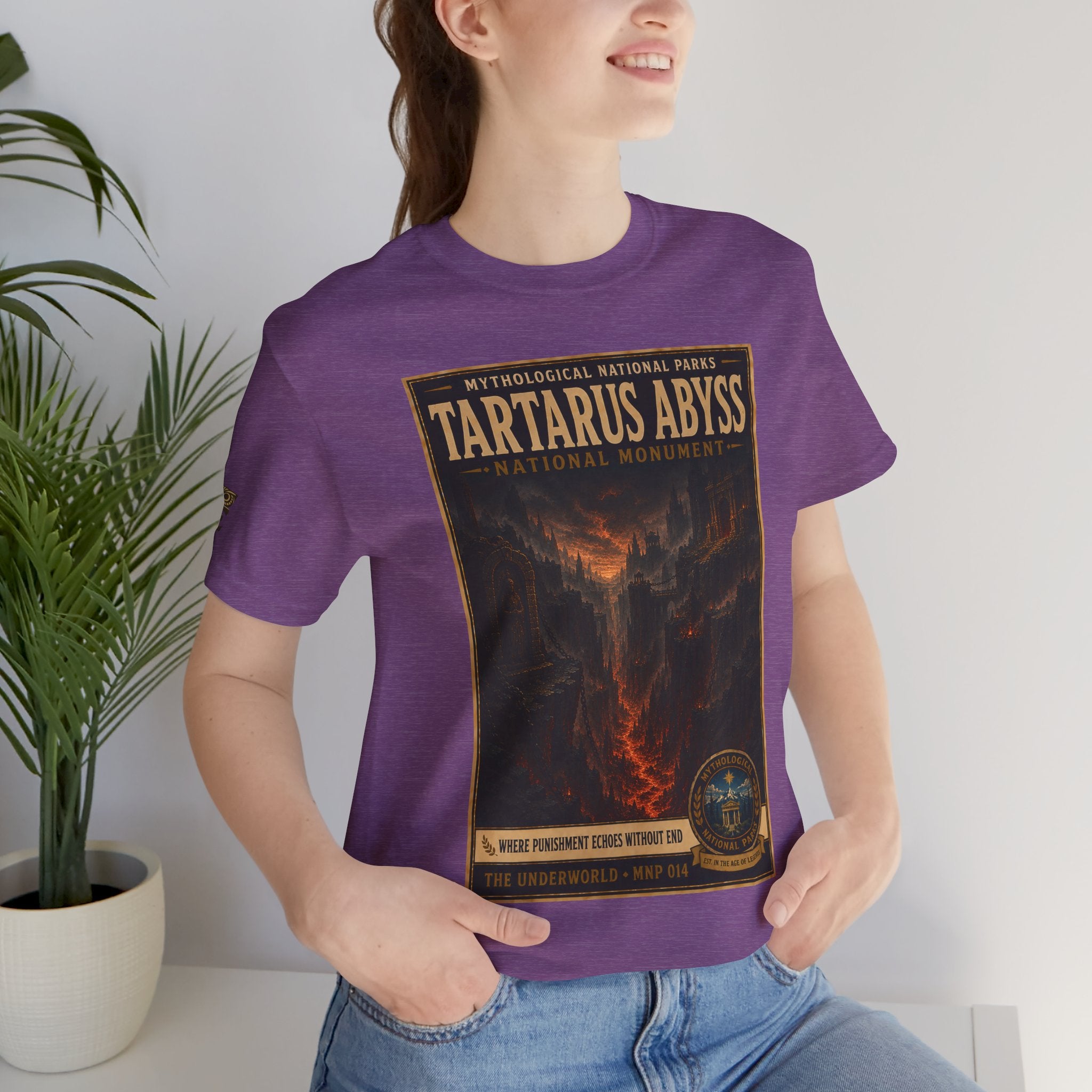 Mythological National Parks Collection II- #014-016 -The Underworld | Vintage nature poster Tee | Mythological National Parks graphic shirt