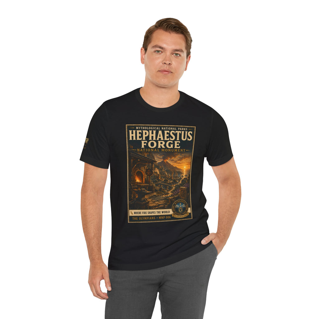 Mythological National Parks Collection I- #006-007 -The Olympians | Vintage nature poster Tee | Mythological National Parks graphic shirt