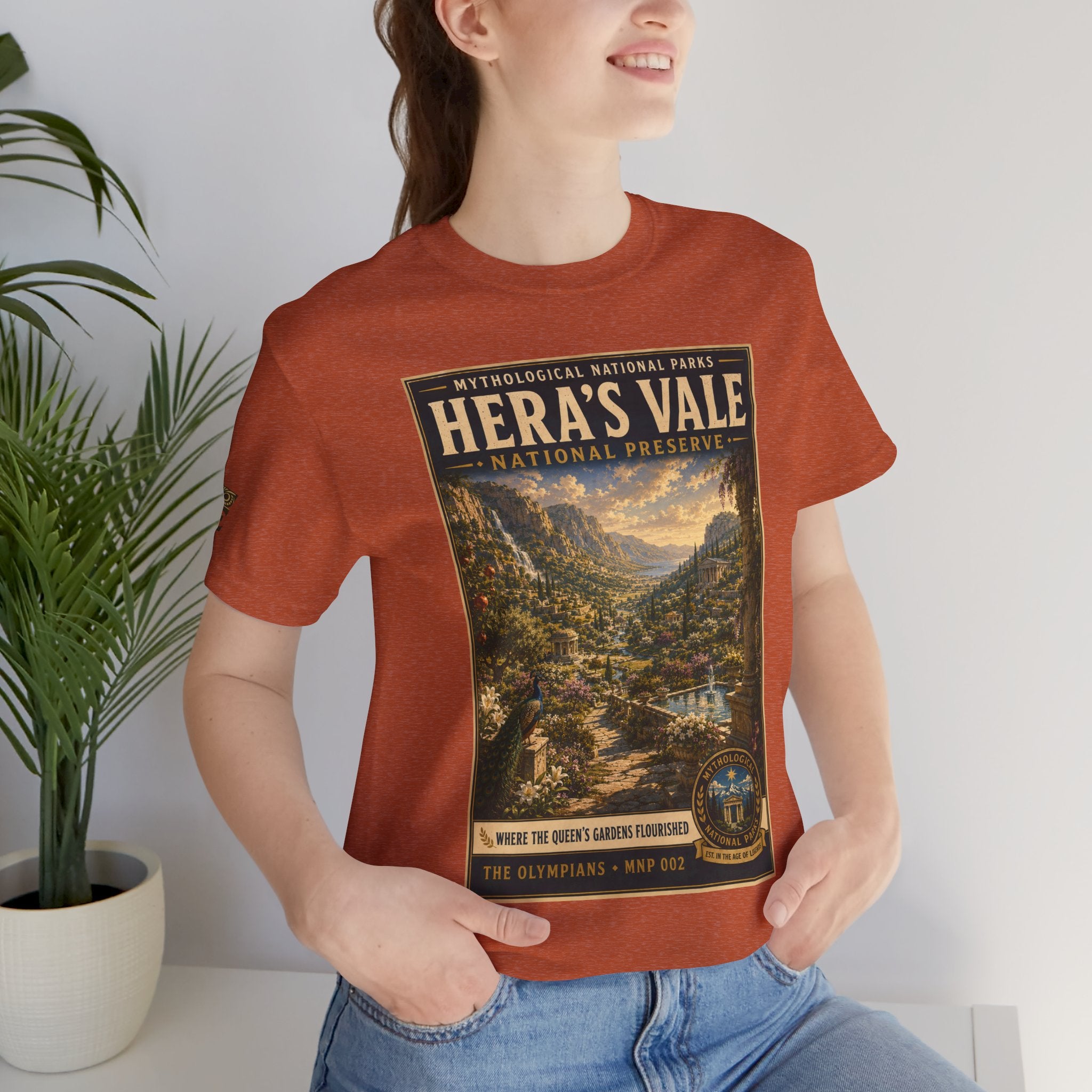 Mythological National Parks Collection I- #002-007 - The Olympians | Vintage nature poster Tee | Mythological National Parks graphic shirt