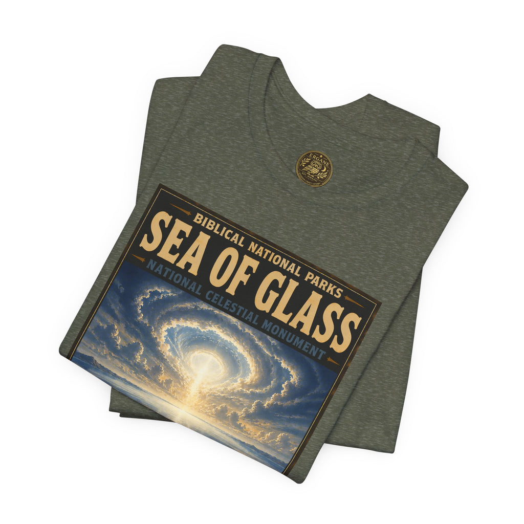 Biblical National Parks Collection X- #057/061 - Revelation: The Final Frontier | Revelation 4 | Vintage nature poster Tee | Biblical national parks graphic shirt