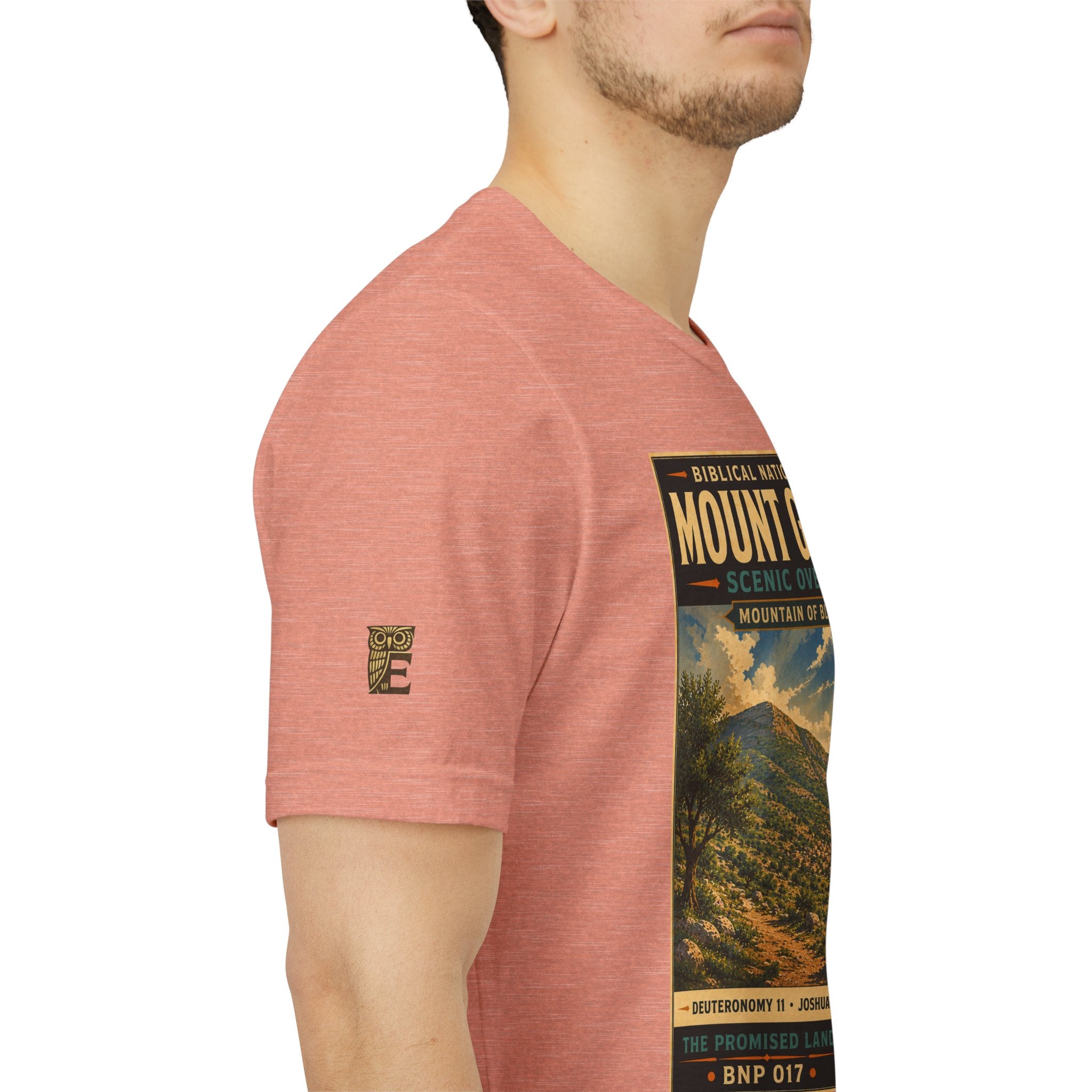 Biblical National Parks Collection III- The Promised Land #017/018 Joshua 8 | Vintage nature poster Tee | Biblical national parks graphic shirt