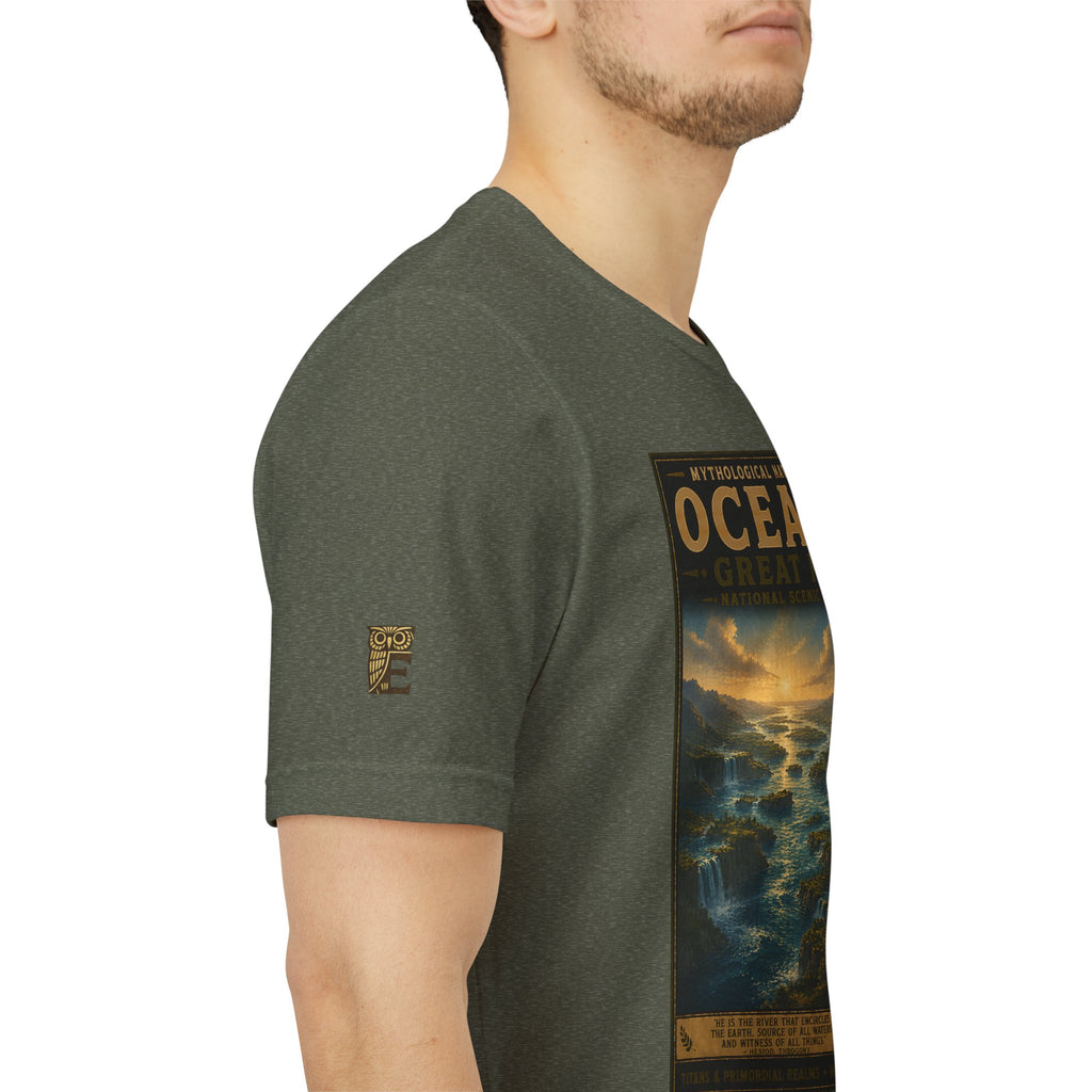 Mythological National Parks COLLECTION V- #042-050 TITANS & PRIMORDIAL REALMS | Vintage nature poster Tee | Mythological National Parks graphic shirt