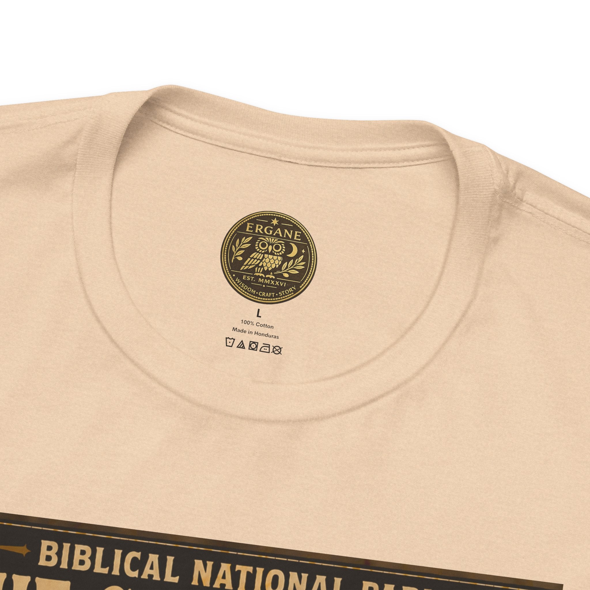 Biblical National Parks Collection VII- The Holy Week #040/041 | Matthew 27: 55-66 | Vintage nature poster Tee | Biblical national parks graphic shirt
