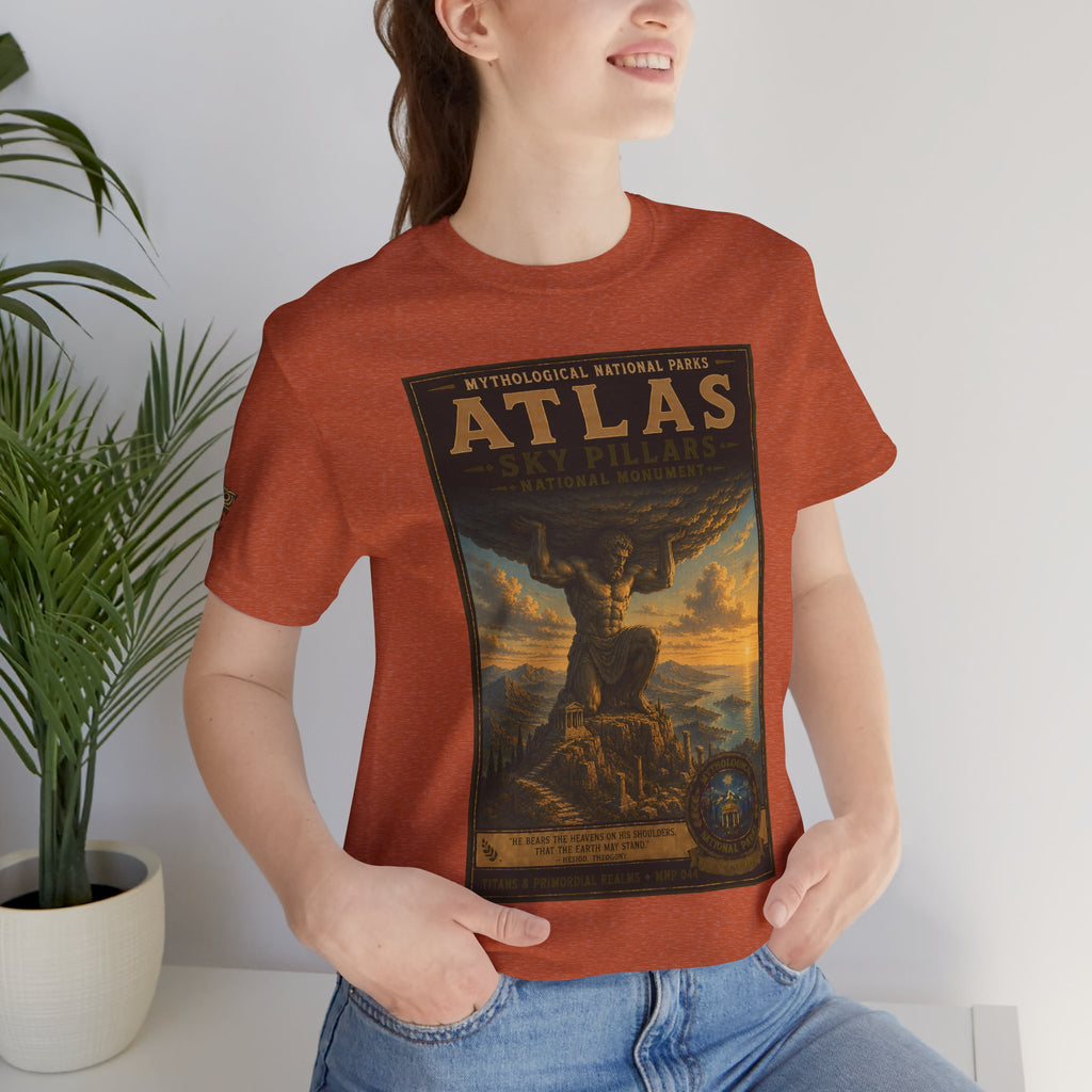 Mythological National Parks COLLECTION V- #044-050 TITANS & PRIMORDIAL REALMS | Vintage nature poster Tee | Mythological National Parks graphic shirt