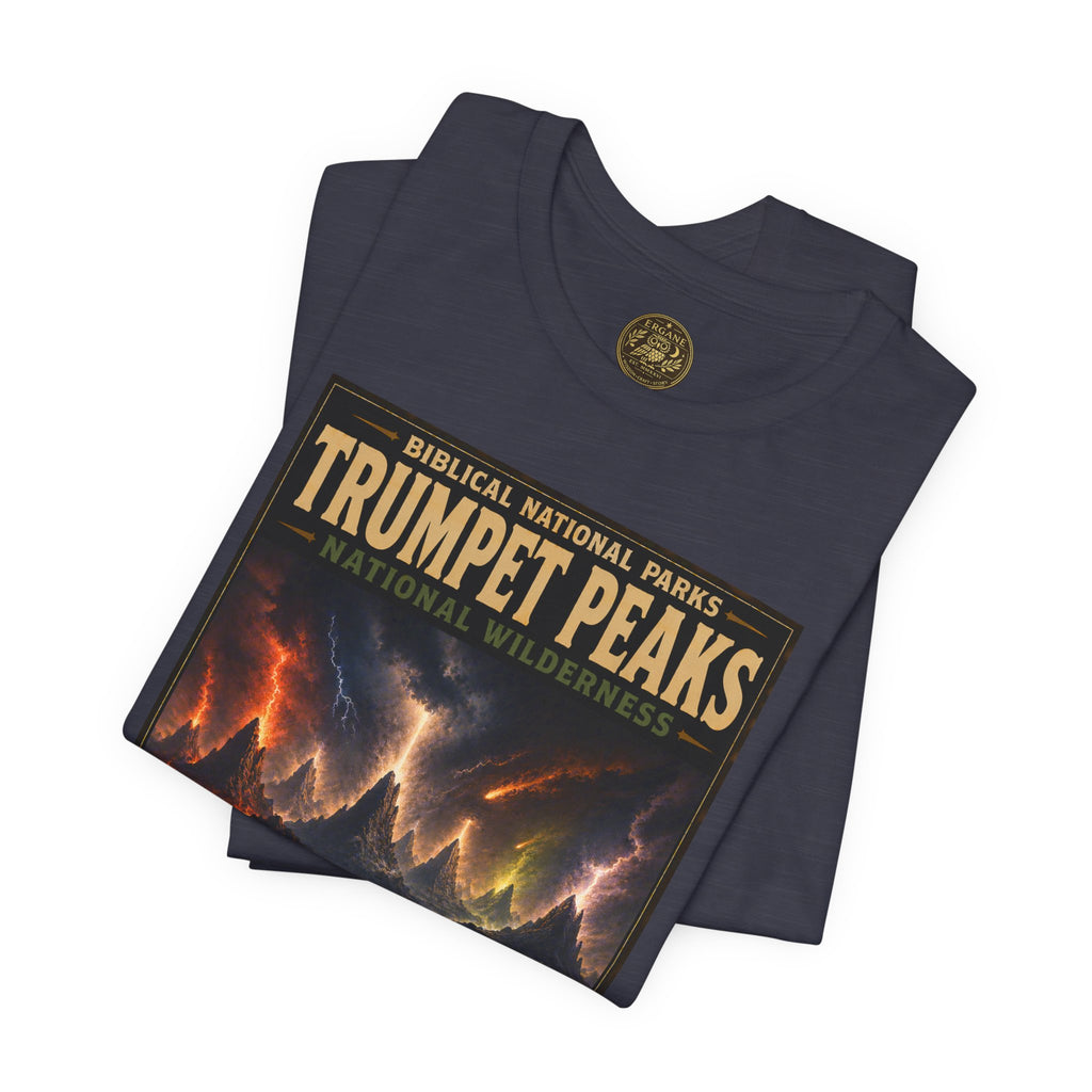 Biblical National Parks Collection X- #058/061 - Revelation: The Final Frontier | Revelation 8-9 | Vintage nature poster Tee | Biblical national parks graphic shirt