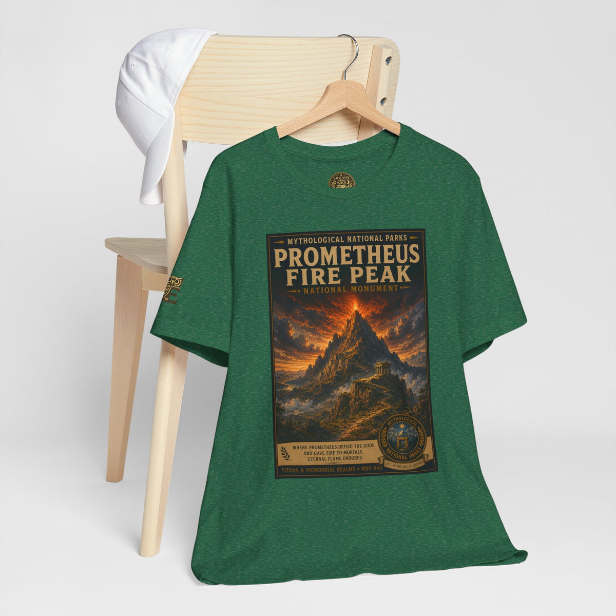 Mythological National Parks COLLECTION V- #045-050 TITANS & PRIMORDIAL REALMS | Vintage nature poster Tee | Mythological National Parks graphic shirt