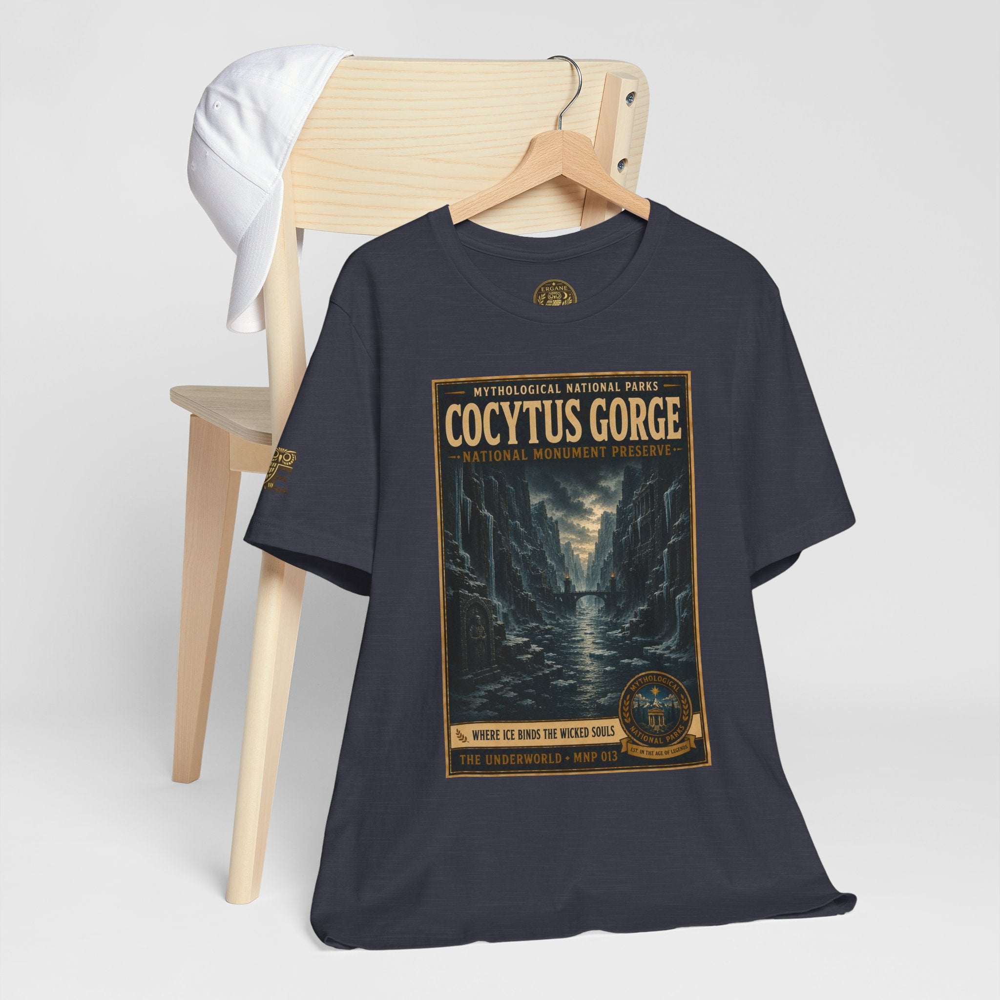 Mythological National Parks Collection II- #013-016 -The Underworld | Vintage nature poster Tee | Mythological National Parks graphic shirt