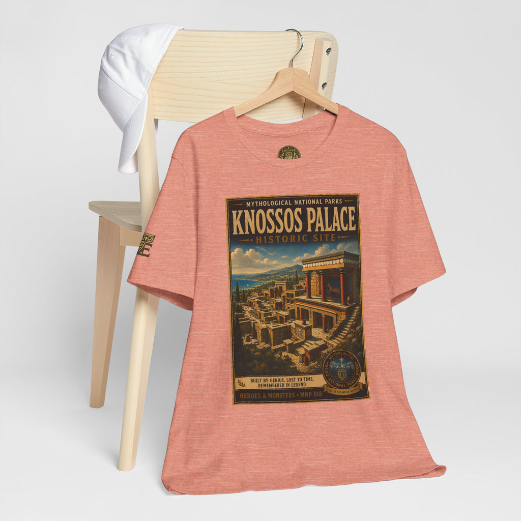 Mythological National Parks Collection III- #018-028 - Heros & Monsters | Vintage nature poster Tee | Mythological National Parks graphic shirt