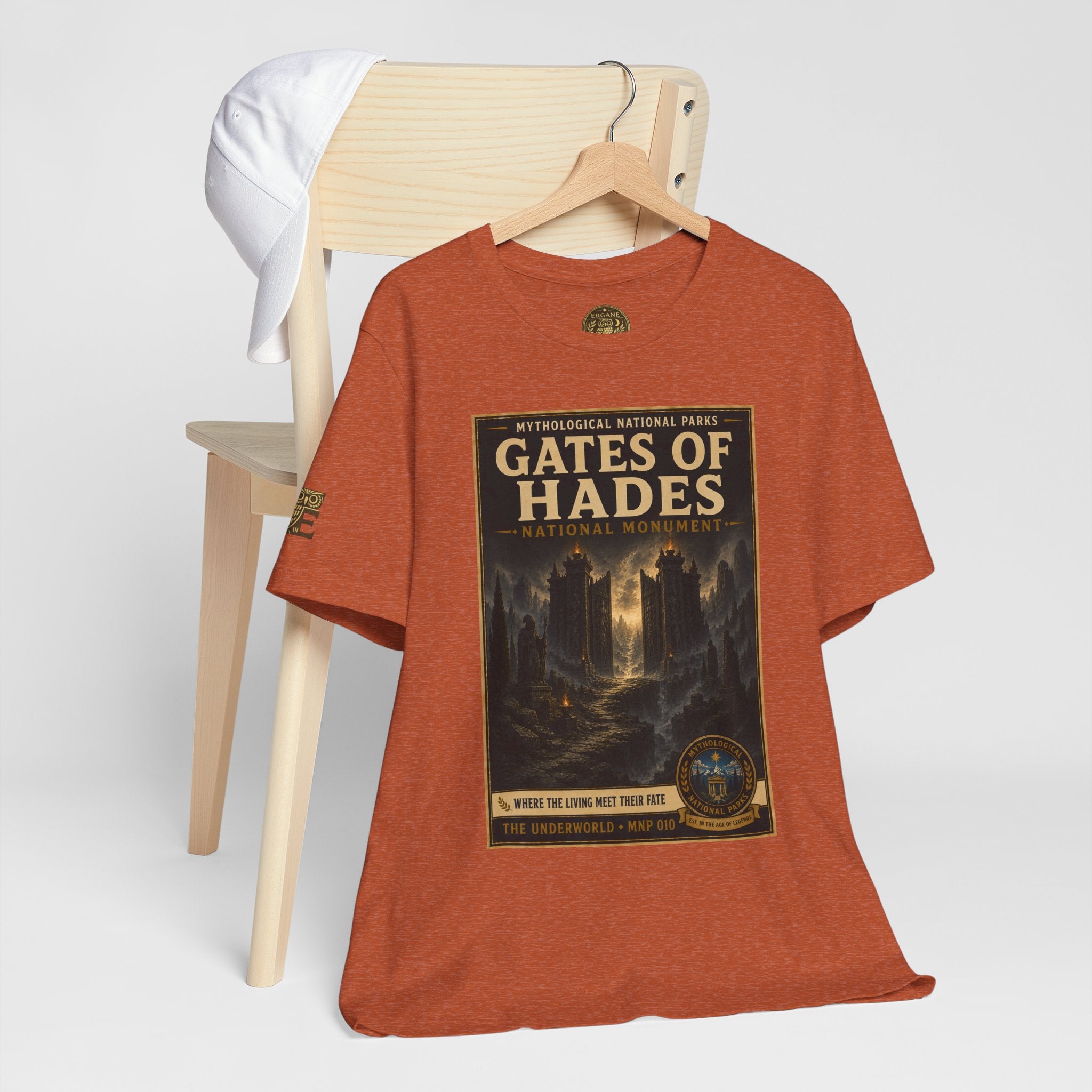 Mythological National Parks Collection II- #010-016 -The Underworld | Vintage nature poster Tee | Mythological National Parks graphic shirt