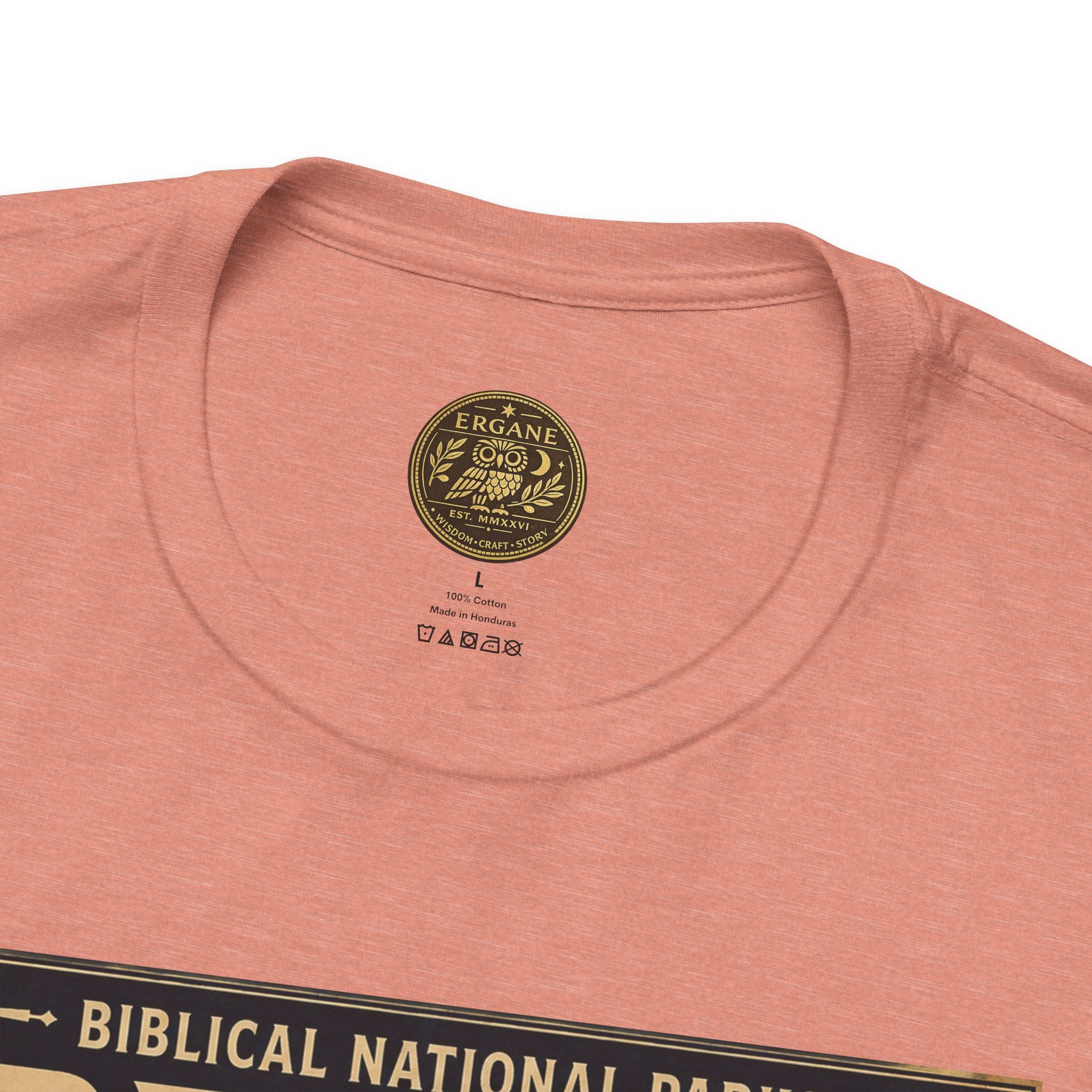 Biblical National Parks Collection I- In The Beginning #006/006 Genesis 28: 10-22 | Vintage nature poster Tee | Biblical national parks graphic shirt