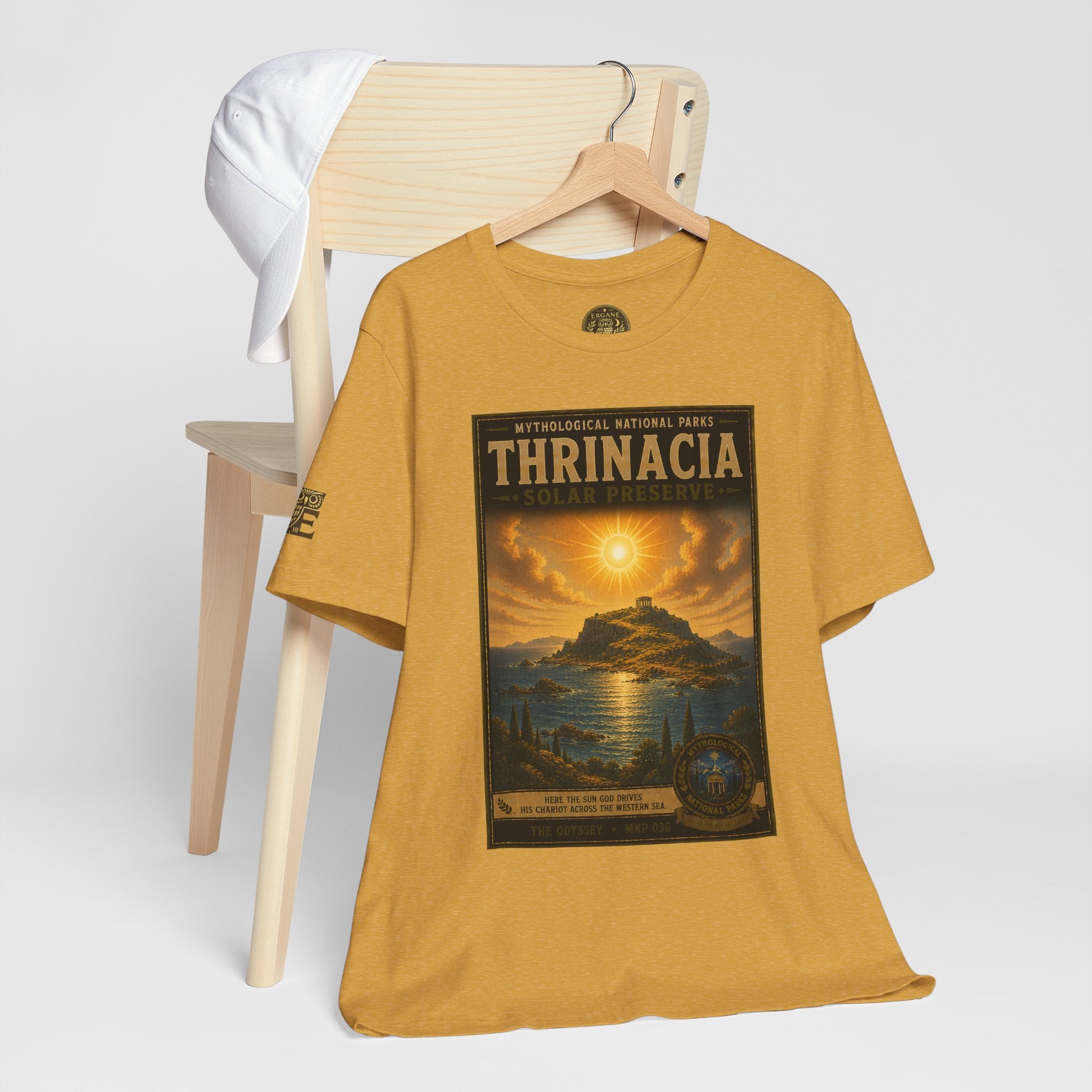 Mythological National Parks Collection IV- #036-038 - THE ODYSSEY | Vintage nature poster Tee | Mythological National Parks graphic shirt