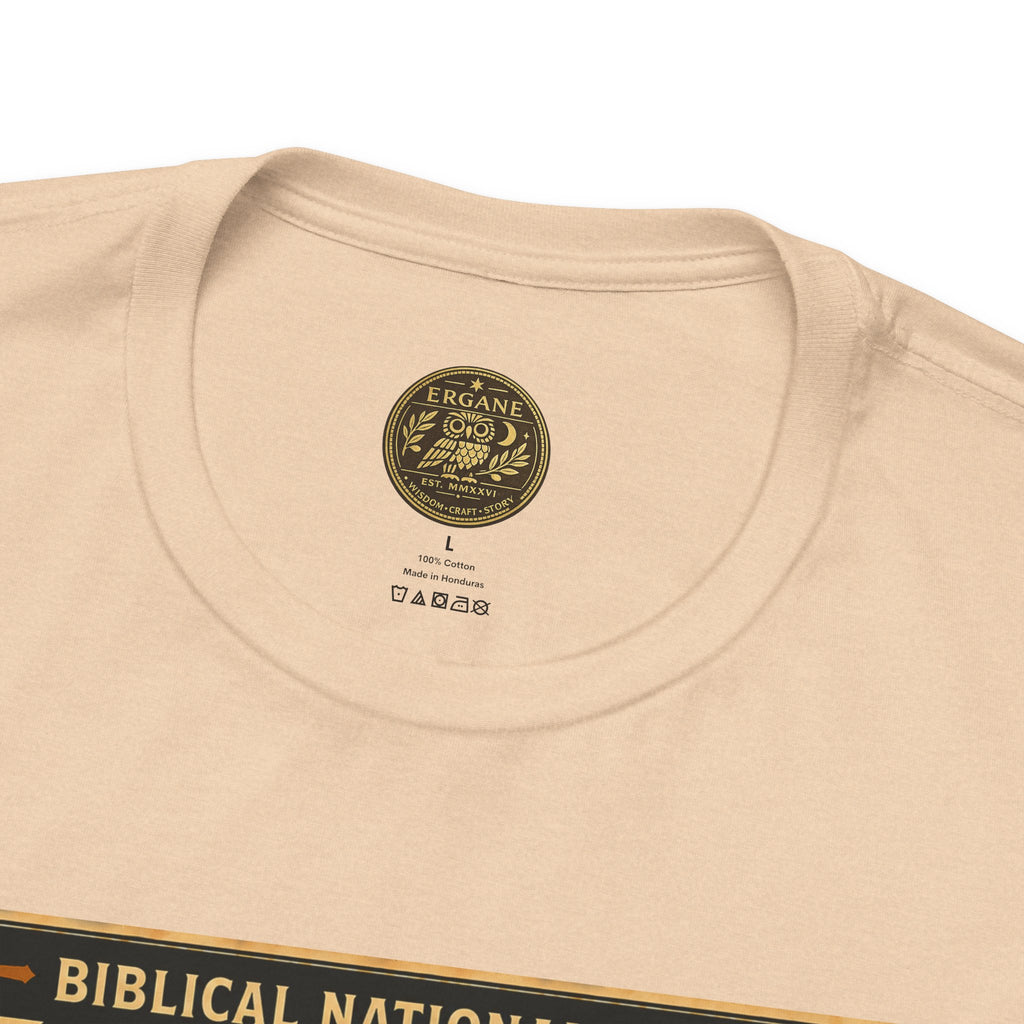 Biblical National Parks Collection III- The Promised Land #014/018 Deuteronomy 34:1 | Vintage nature poster Tee | Biblical national parks graphic shirt