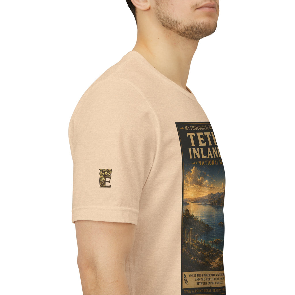 Mythological National Parks COLLECTION V- #043-050 TITANS & PRIMORDIAL REALMS | Vintage nature poster Tee | Mythological National Parks graphic shirt
