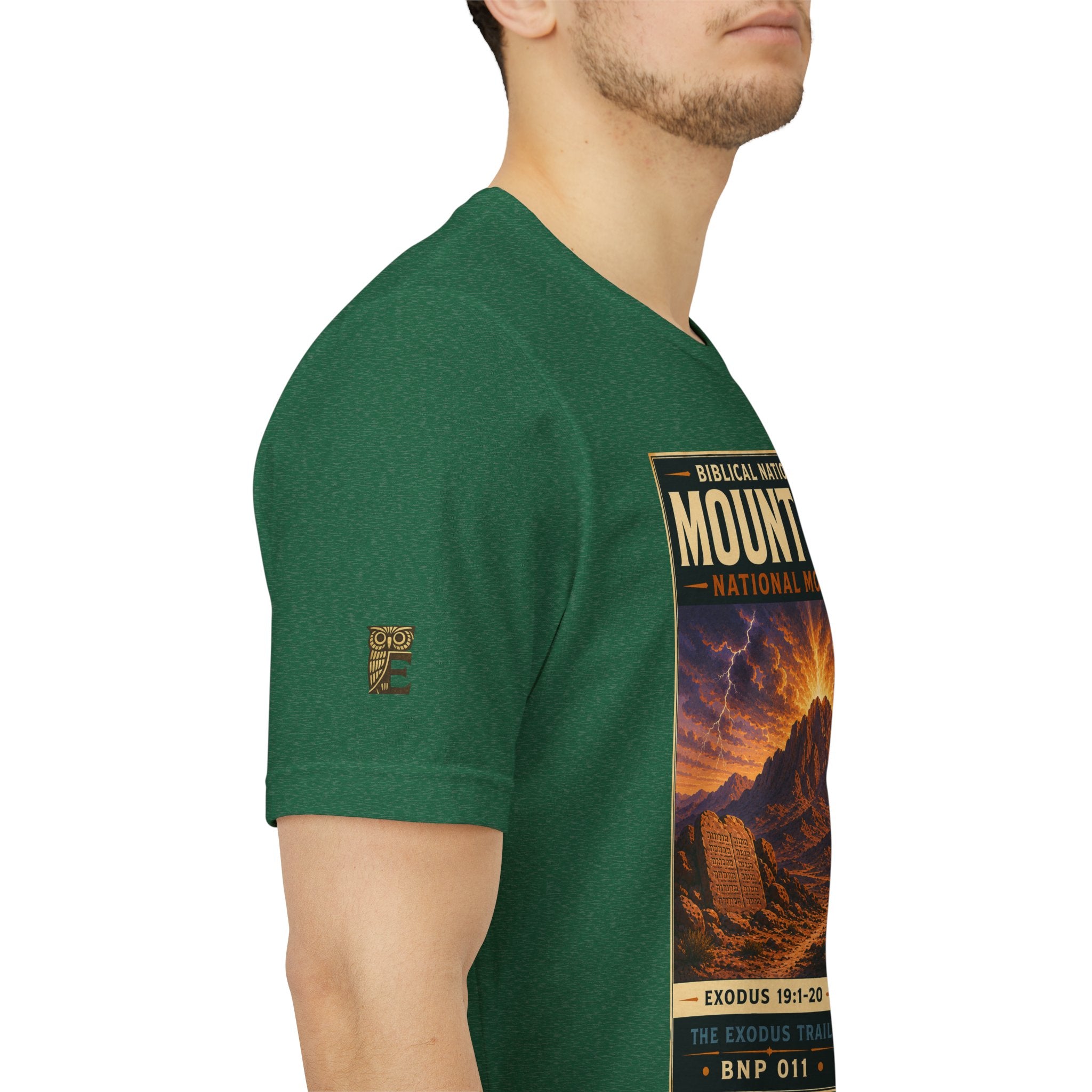 Biblical National Parks Collection II- The Exodus Trail #011/013 Exodus 19: 1-20 | Vintage nature poster Tee | Biblical national parks graphic shirt