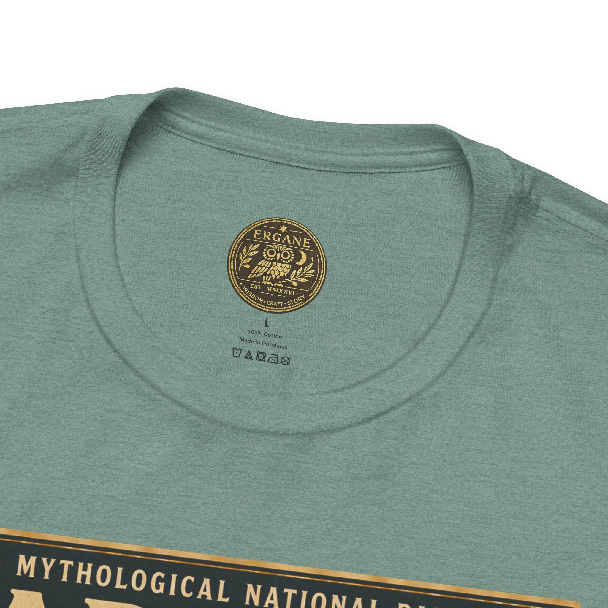 Mythological National Parks Collection I- #007-007 -The Olympians | Vintage nature poster Tee | Mythological National Parks graphic shirt