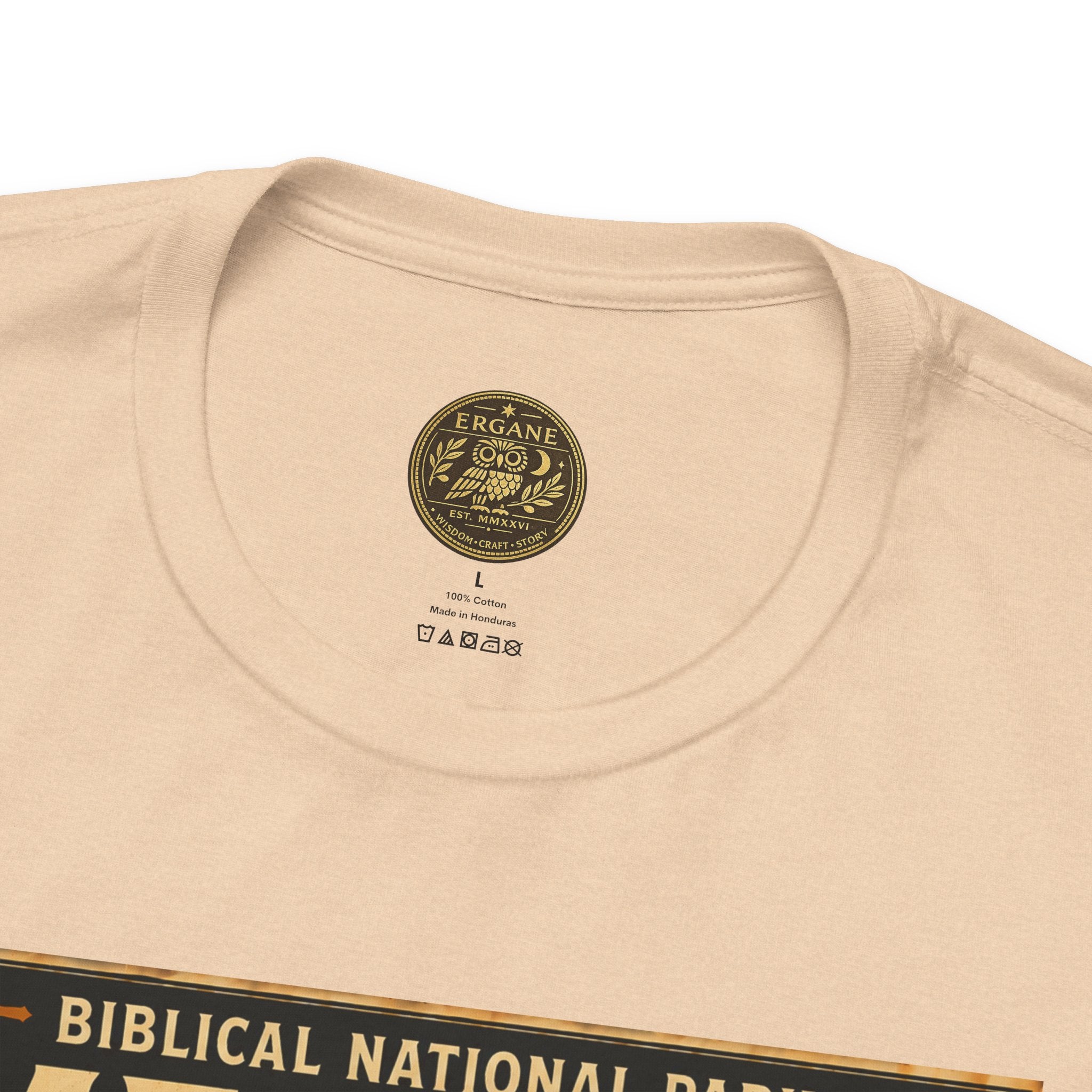Biblical National Parks Collection II- The Exodus Trail #012/013 Exodus 17: 1-7 | Vintage nature poster Tee | Biblical national parks graphic shirt