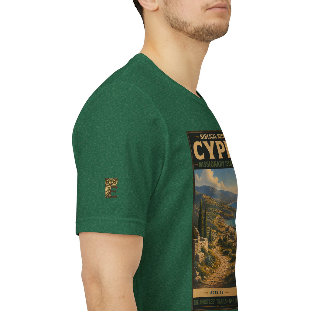 Biblical National Parks Collection VIII- The Apostles' Trails #044/049 | Acts 13 | Vintage nature poster Tee | Biblical national parks graphic shirt