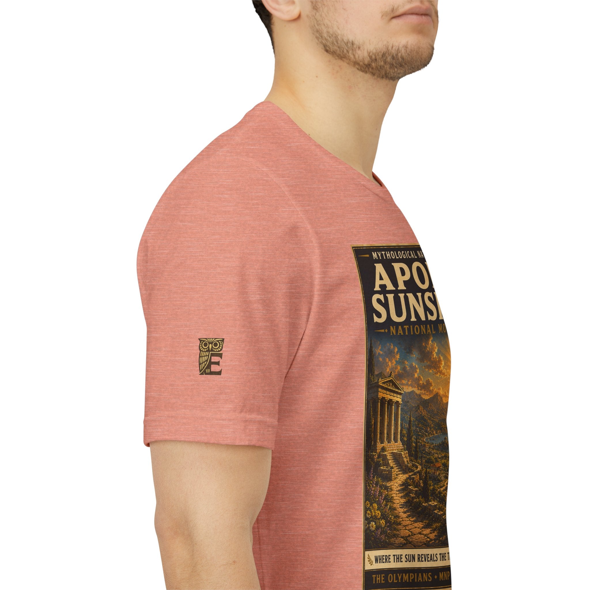Mythological National Parks Collection I- #007-007 -The Olympians | Vintage nature poster Tee | Mythological National Parks graphic shirt