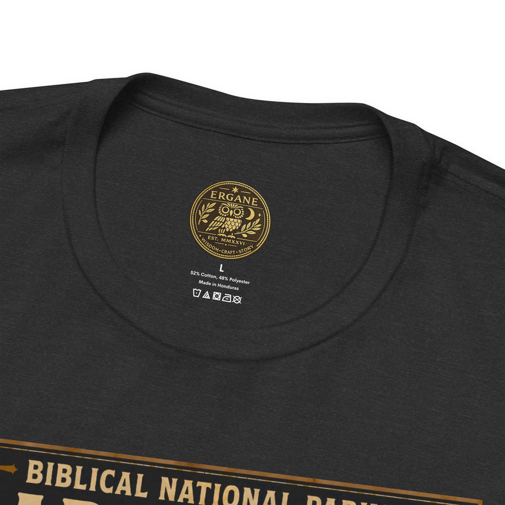Biblical National Parks Collection VI- Galilee #032/035 Matthew 4 & Mark 1-2 | Vintage nature poster Tee | Biblical national parks graphic shirt