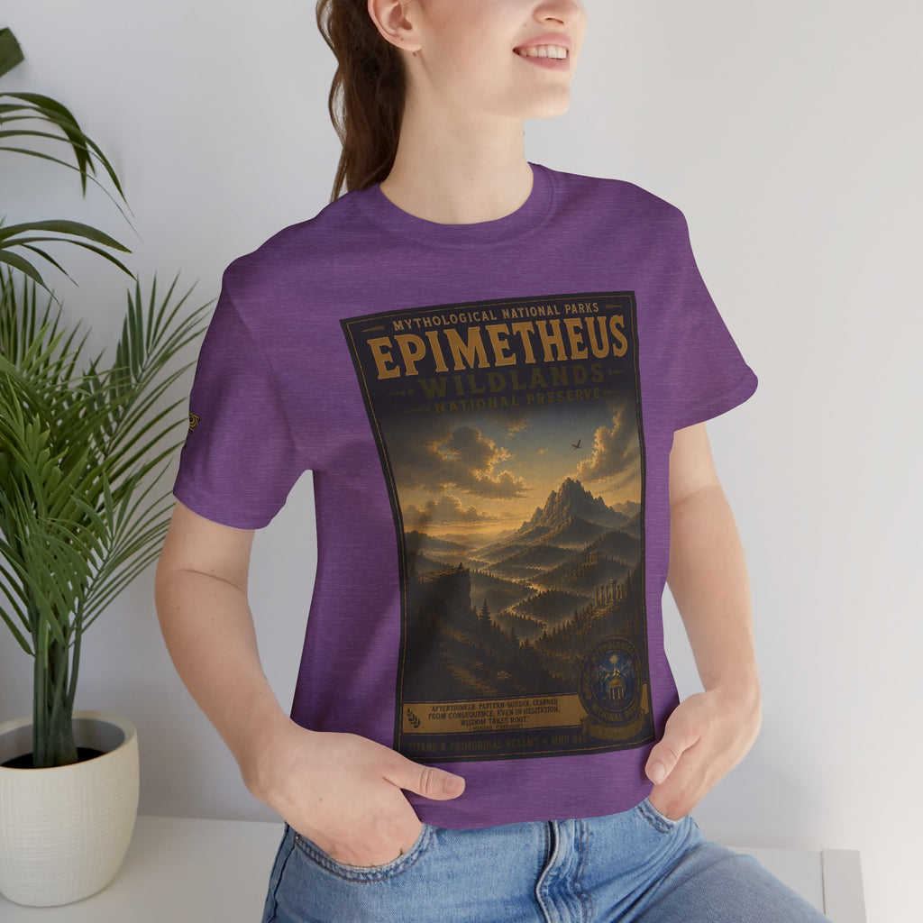 Mythological National Parks COLLECTION V- #046-050 TITANS & PRIMORDIAL REALMS | Vintage nature poster Tee | Mythological National Parks graphic shirt