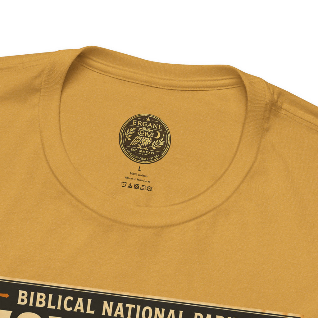 Biblical National Parks Collection II- The Exodus Trail #011/013 Exodus 19: 1-20 | Vintage nature poster Tee | Biblical national parks graphic shirt