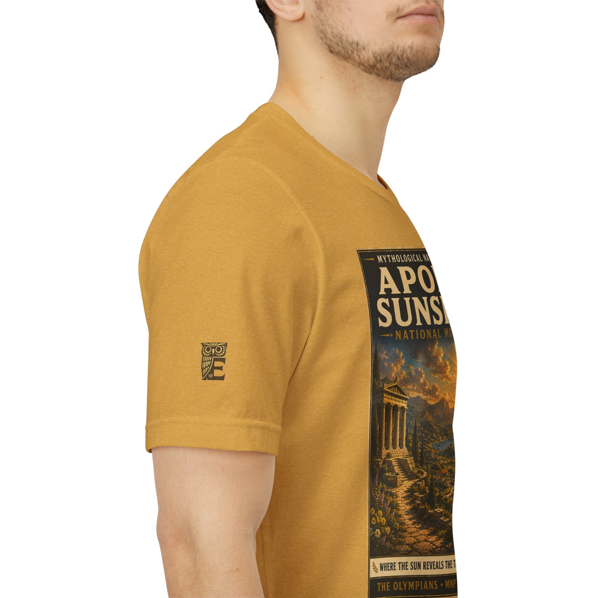 Mythological National Parks Collection I- #007-007 -The Olympians | Vintage nature poster Tee | Mythological National Parks graphic shirt