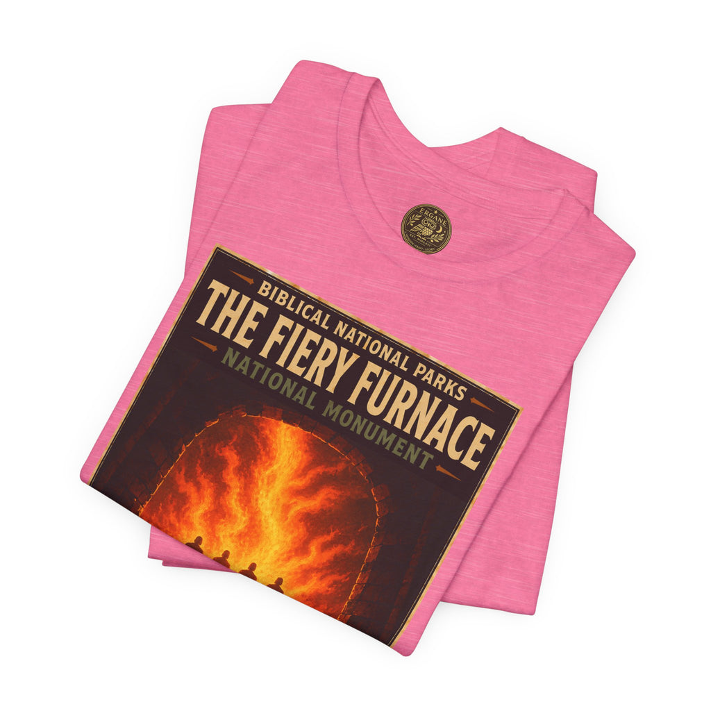 Biblical National Parks Collection V- Prophets & Wonders #028/030 Daniel 3 | Vintage nature poster Tee | Biblical national parks graphic shirt