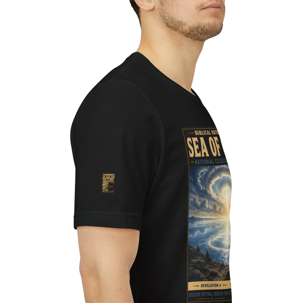 Biblical National Parks Collection X- #057/061 - Revelation: The Final Frontier | Revelation 4 | Vintage nature poster Tee | Biblical national parks graphic shirt