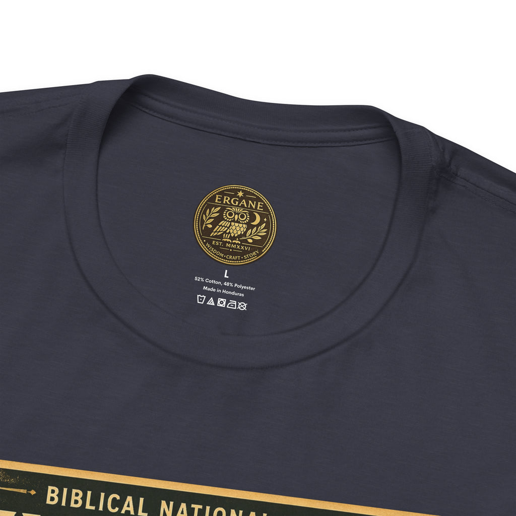 Biblical National Parks Collection I- In The Beginning #003/006 Genesis 2:10-14 | Vintage nature poster Tee | Biblical national parks graphic shirt