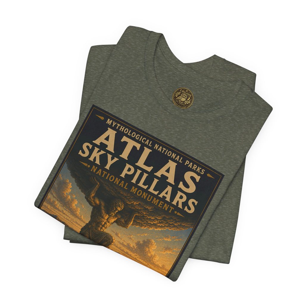 Mythological National Parks COLLECTION V- #044-050 TITANS & PRIMORDIAL REALMS | Vintage nature poster Tee | Mythological National Parks graphic shirt