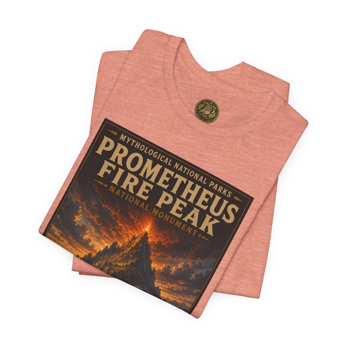 Mythological National Parks COLLECTION V- #045-050 TITANS & PRIMORDIAL REALMS | Vintage nature poster Tee | Mythological National Parks graphic shirt