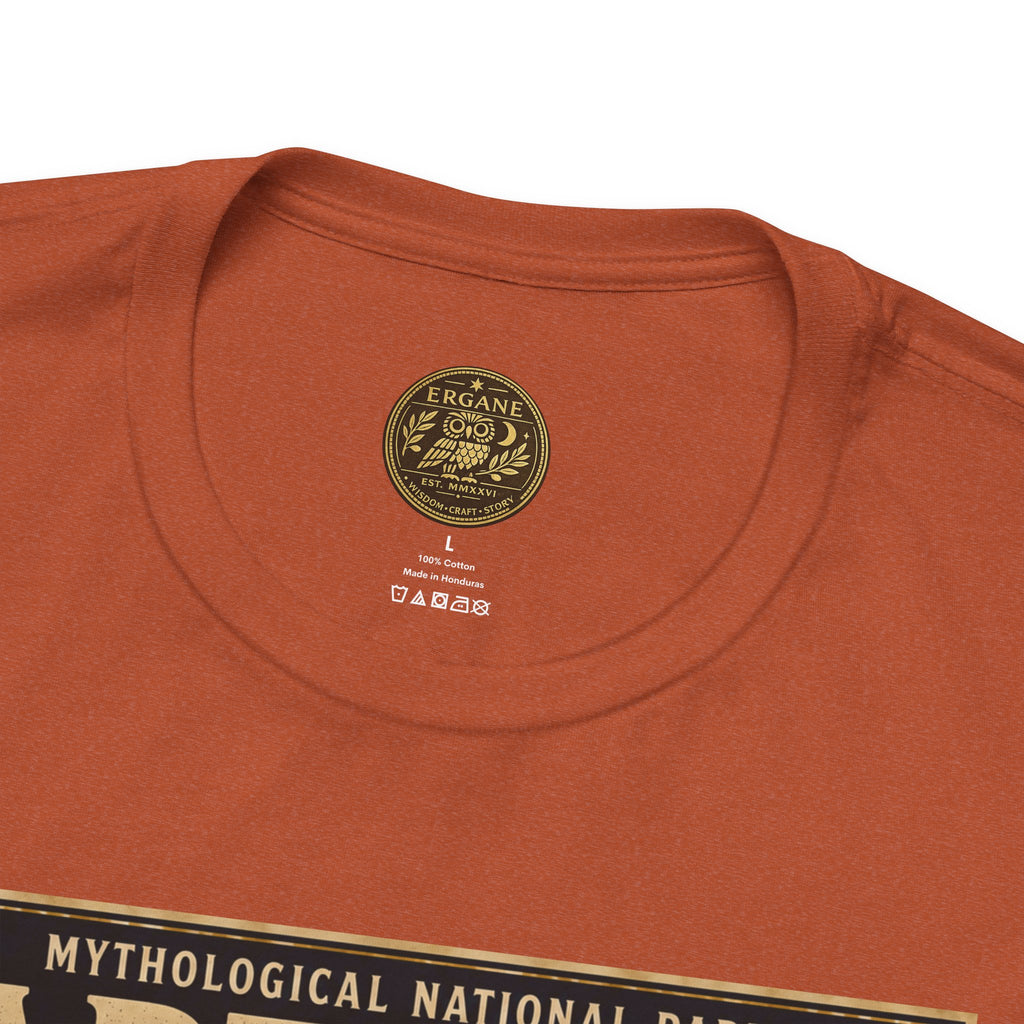 Mythological National Parks Collection I- #005-007 -The Olympians | Vintage nature poster Tee | Mythological National Parks graphic shirt