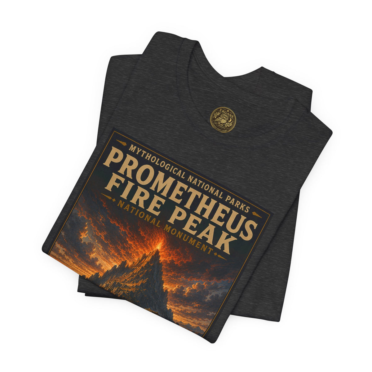 Mythological National Parks COLLECTION V- #045-050 TITANS & PRIMORDIAL REALMS | Vintage nature poster Tee | Mythological National Parks graphic shirt