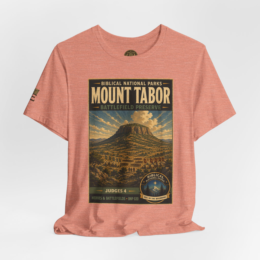 Biblical National Parks Collection IV- Heros & Battlefields #020/023 Judges 4 | Vintage nature poster Tee | Biblical national parks graphic shirt