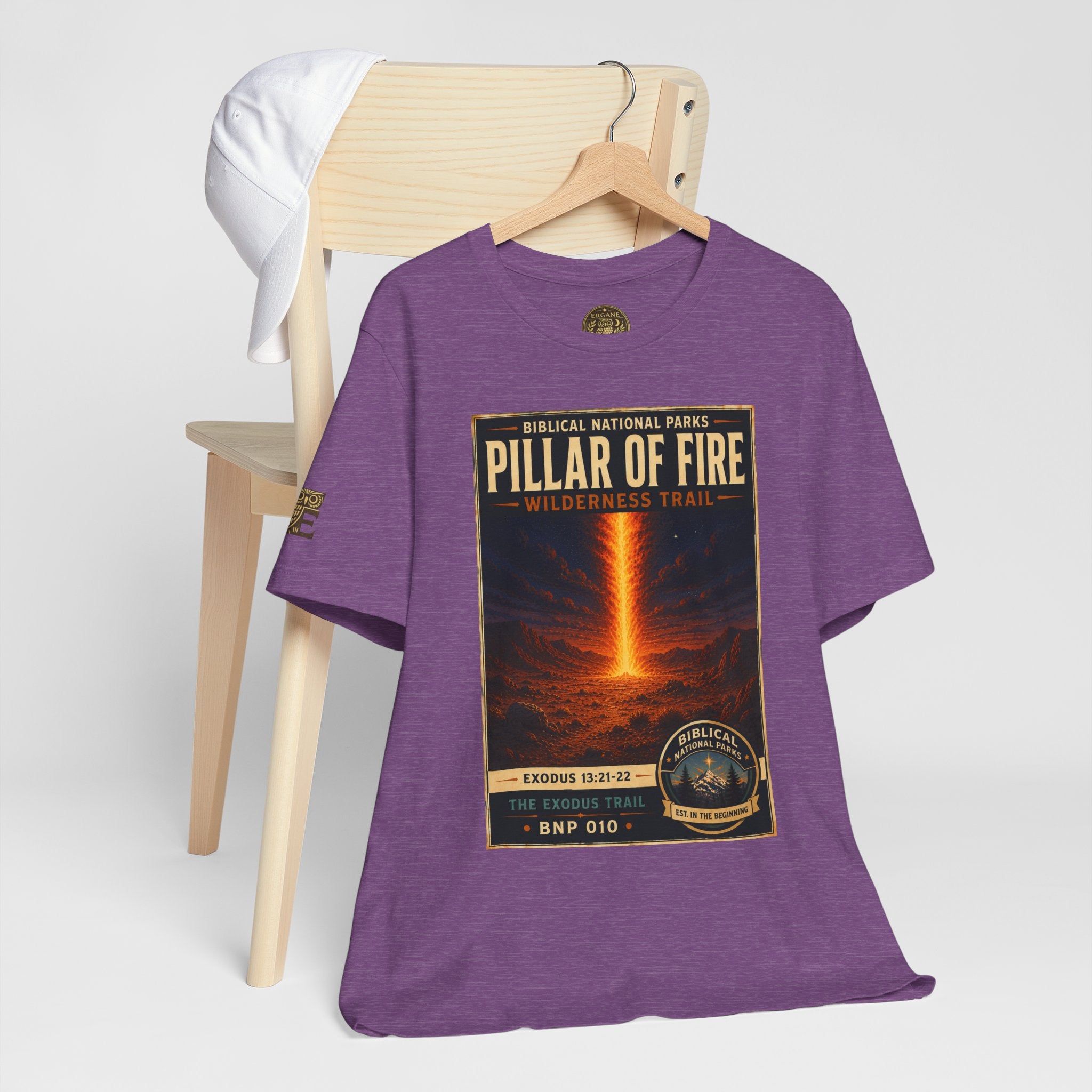 Biblical National Parks Collection II- The Exodus Trail #010/013 Exodus 13: 21-22 | Vintage nature poster Tee | Biblical national parks graphic shirt