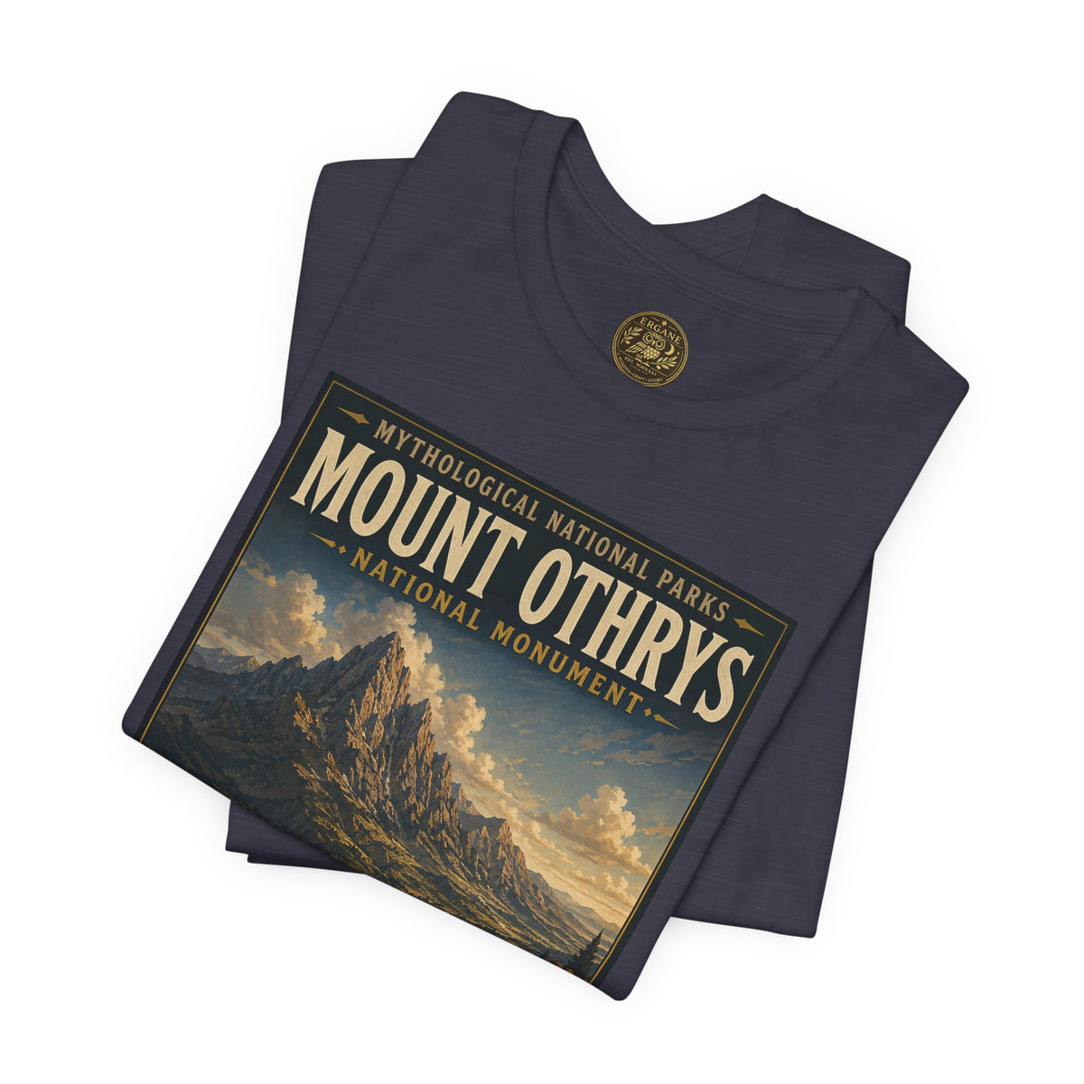 Mythological National Parks COLLECTION V- #039-050 TITANS & PRIMORDIAL REALMS | Vintage nature poster Tee | Mythological National Parks graphic shirt